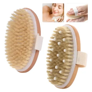 2pzs Cepillo Corporal Exfolia Circulación Quita Piel Muerta