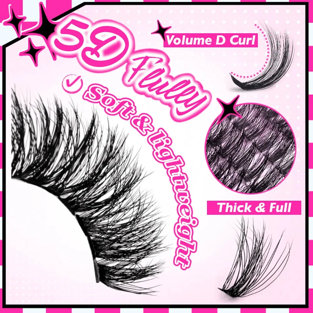 642 Kit Pestañas Maquillaje Diy Extension Mixto 30d 40d 50d - 图片 4