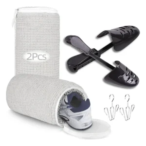 2 Bolsa De Lavado Zapatos,para Lavar Calzado Tennis Lavadora Gris